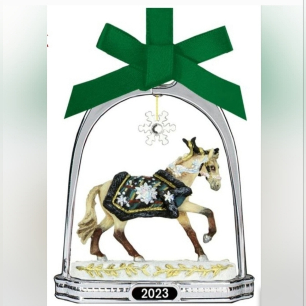 NIB Breyer 2023 Holiday Horse Stirrup Ornament